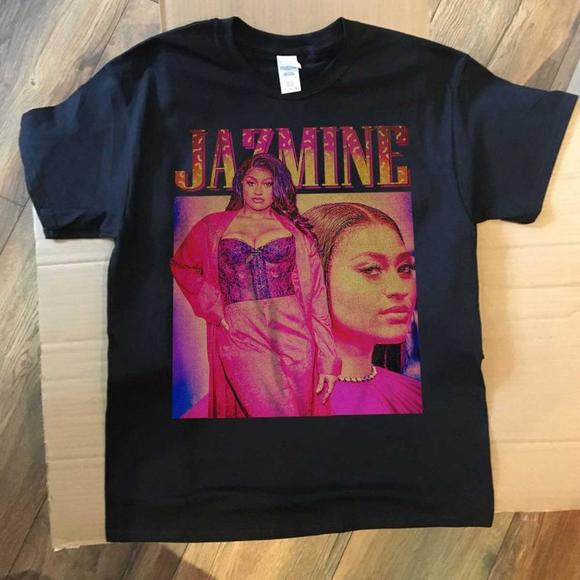 Jazmine Sullivan Unisex Black T-Shirt, Graphics Unisex Retro T-Shirt - Picture 1 of 4